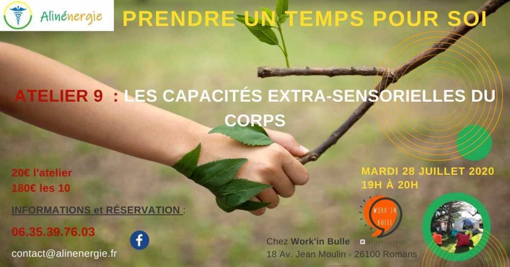 Prendre un temps pour soi - Les capacités extra-sensorielles du corps