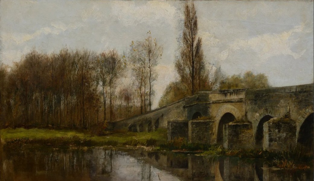 Présentation d'une toile d'Oscar Torna