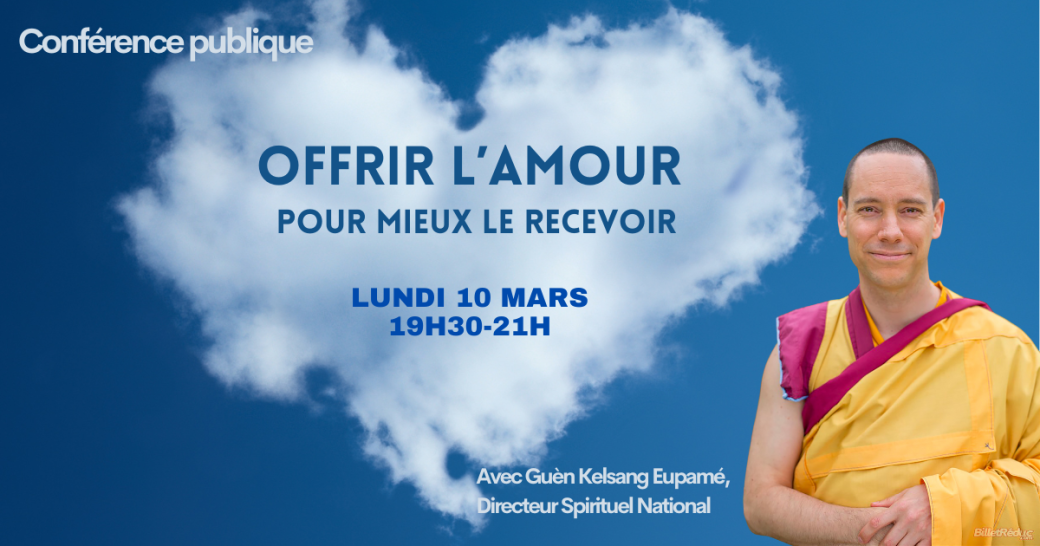 PRESENTIEL - Conférence publique - Offrir l'amour pour mieux le recevoir