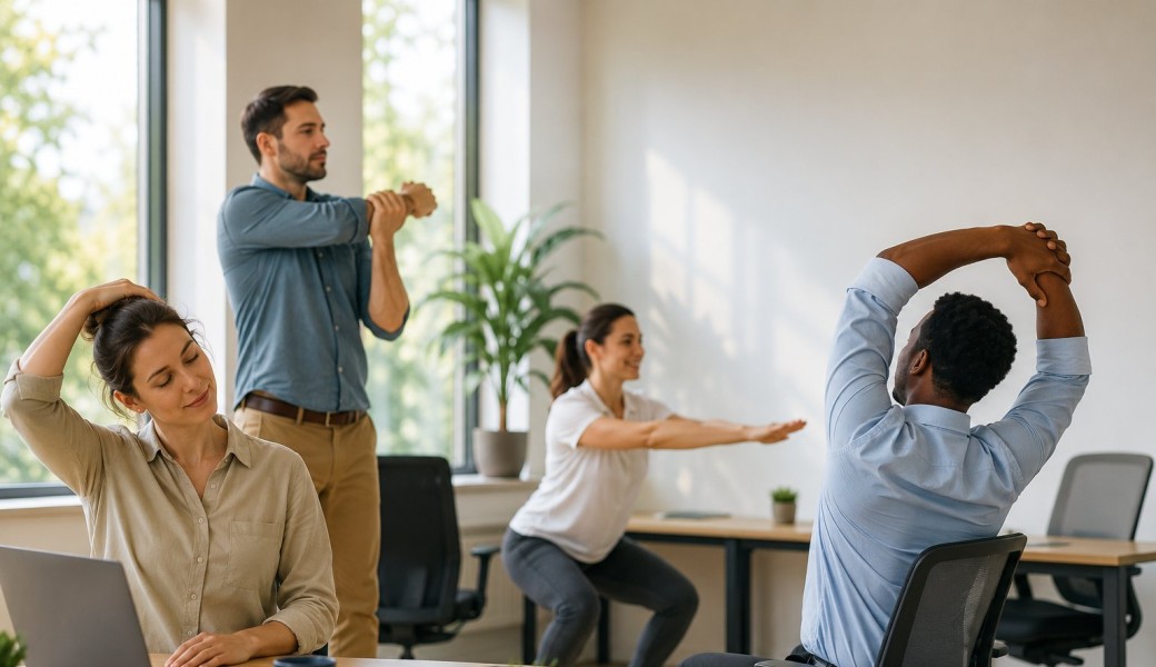 Prévenir les risques pro : corps, stress et sédentarité 
