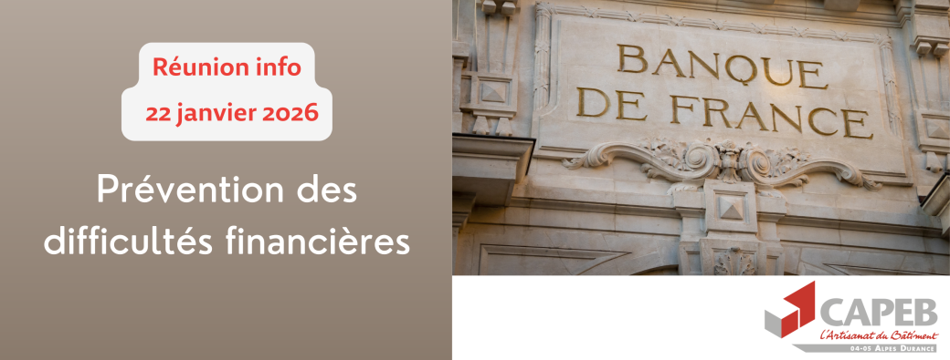 Prévention de difficultés des entreprises - Banque de France