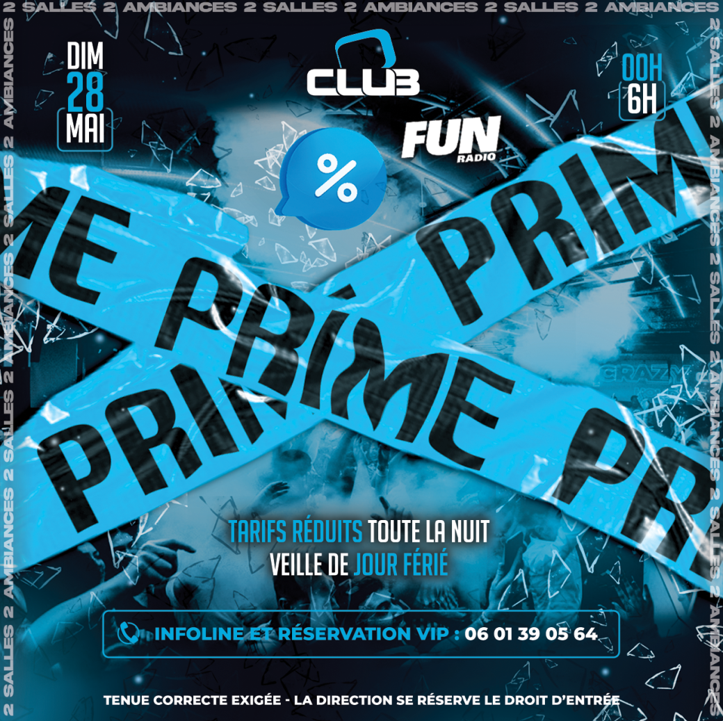 Prime - Free pass Bryan 00h-01h