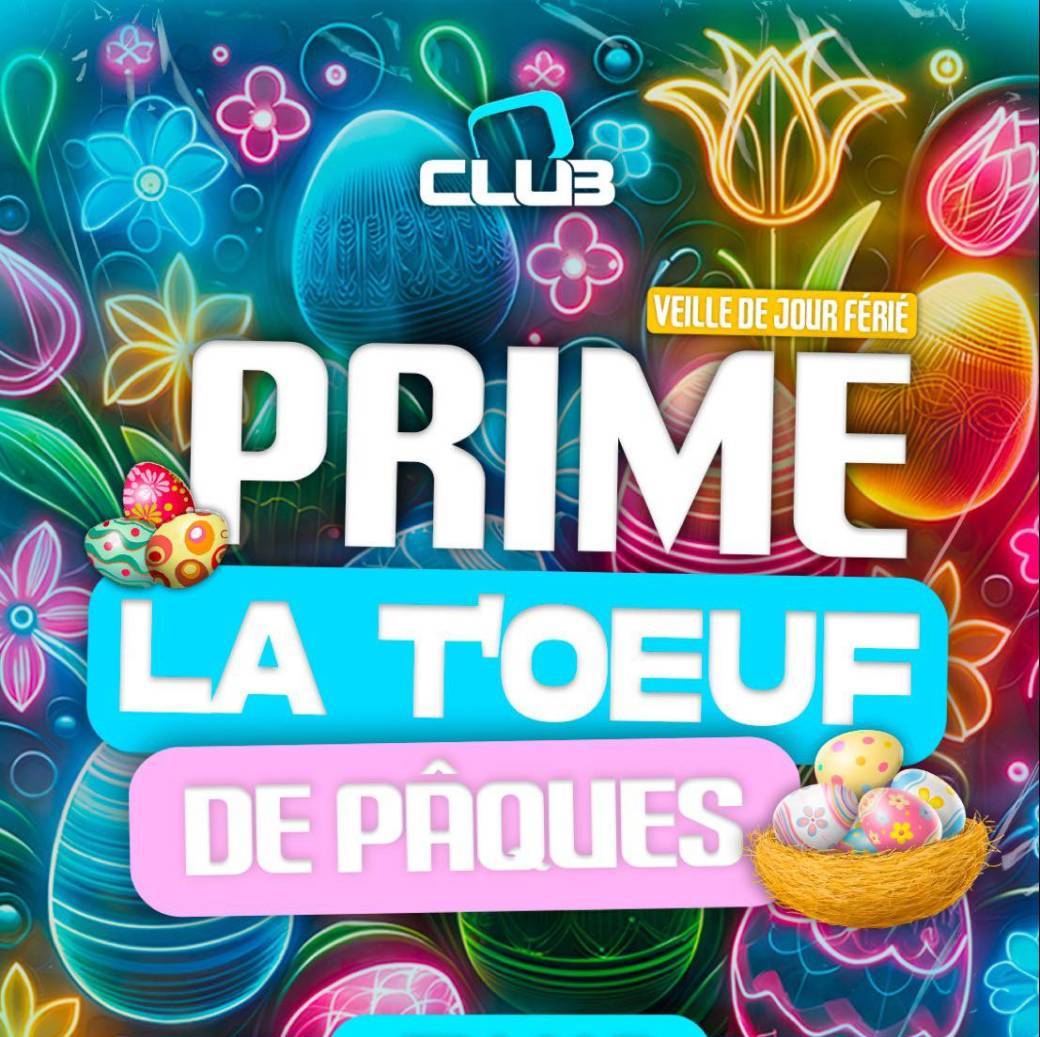 Prime - T'oeuf de Paques - Free Pass 00H-01H 