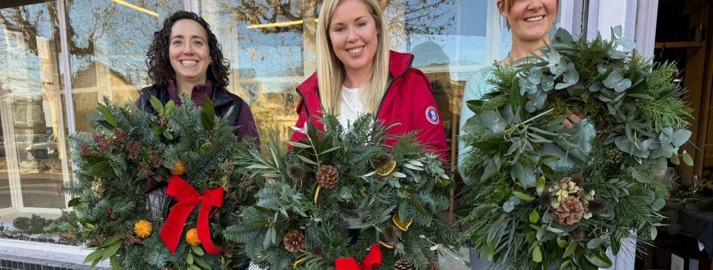 Private Christmas Wreath Workshops Eymet 