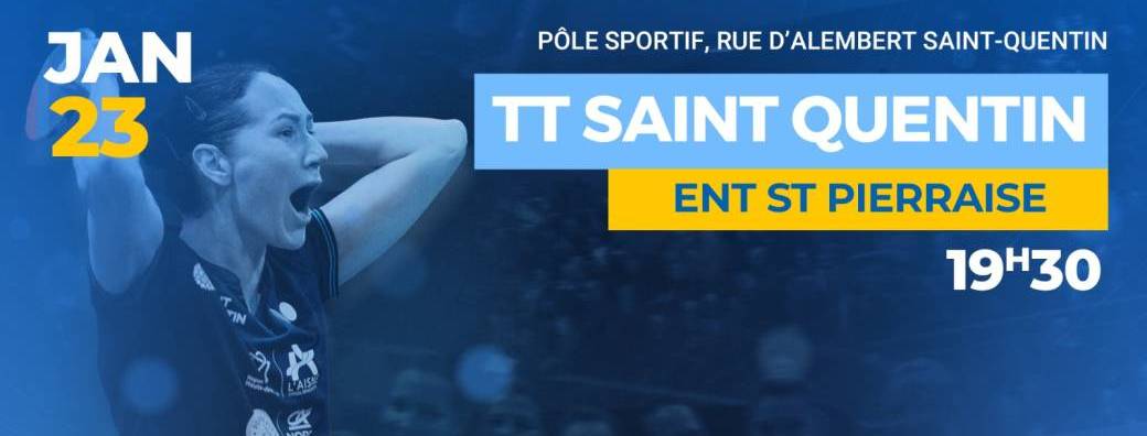 Pro  A Tennis de Table                    TT St-Quentin - Entente St Pierraise