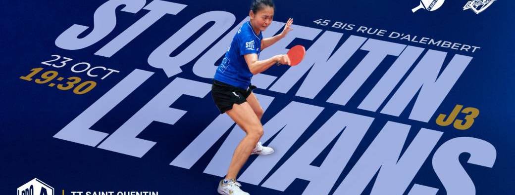 Pro A Tennis de Table                    TT St-Quentin - Le Mans