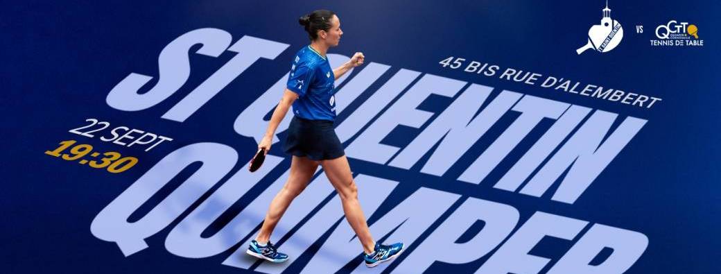 Pro  A Tennis de Table                    TT St-Quentin - Quimper 