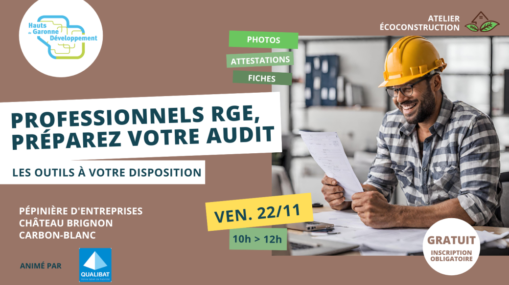 Professionnels RGE, préparez votre audit