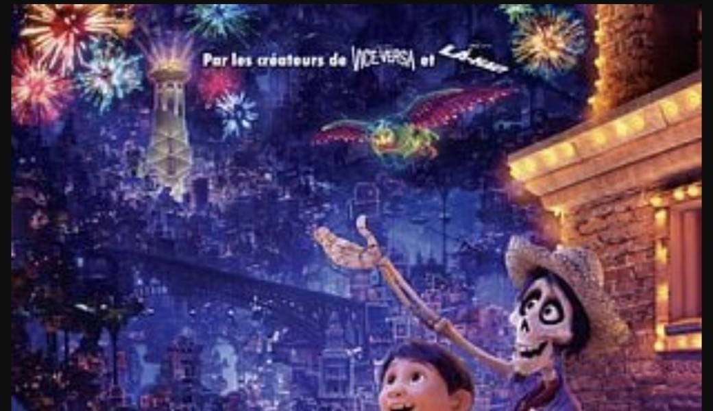 Projection dessin animé Coco Disney 
