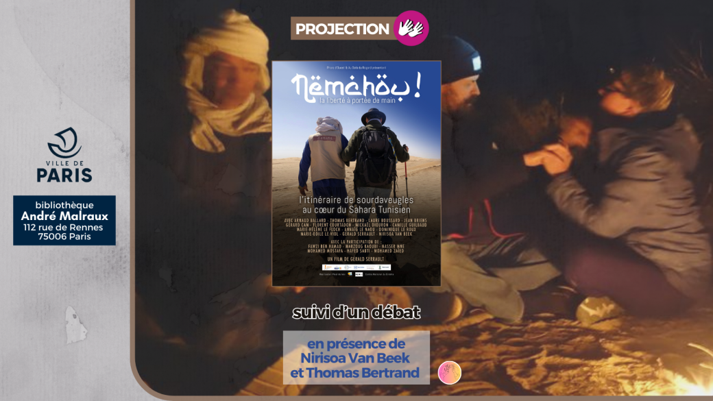 Projection du film "Nemchou , la liberté à portée de main" suivi d'un débat