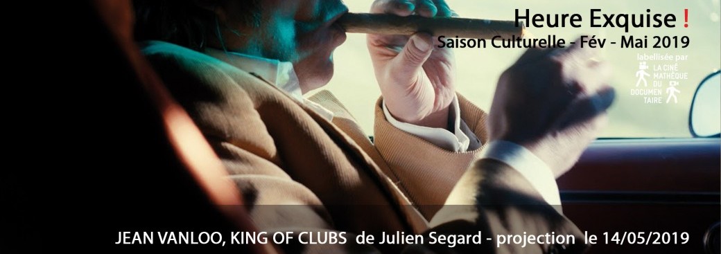 Projection "Jean Vanloo, king of clubs" de Julien Segard