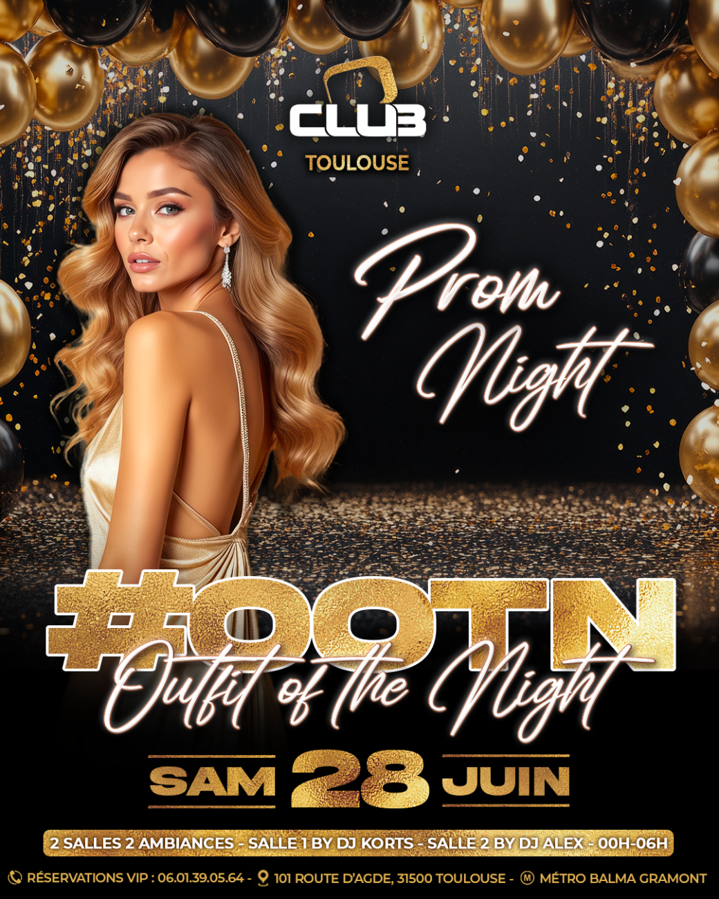 PROM NIGHT- Free Pass 00H-01H 
