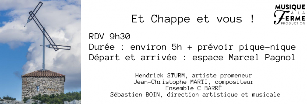 Promenade musicale "Et Chappe et vous !"