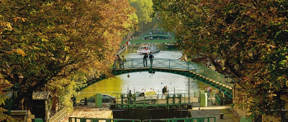 Promenade sur le Canal Saint-Martin