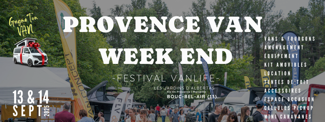 Provence Van Week End - Gagne Ton Van