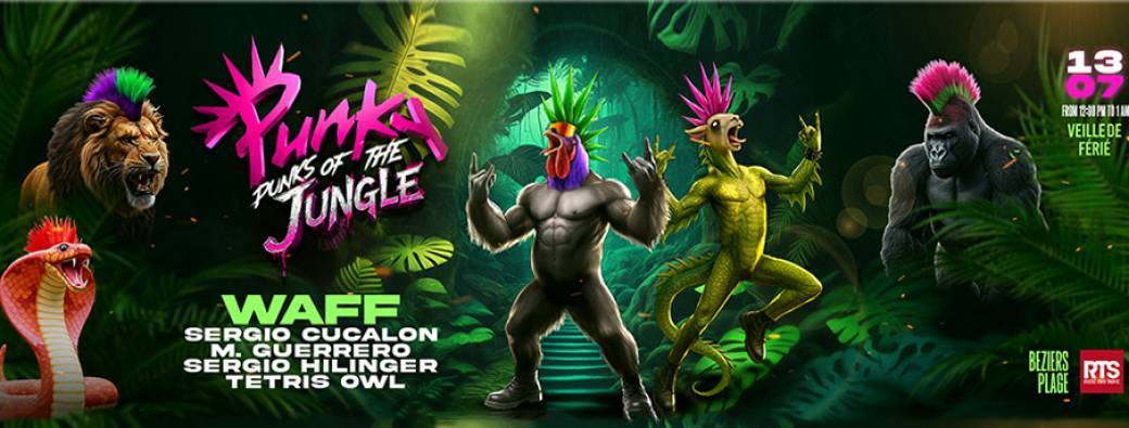 PUNKY : Punks of the jungle 
