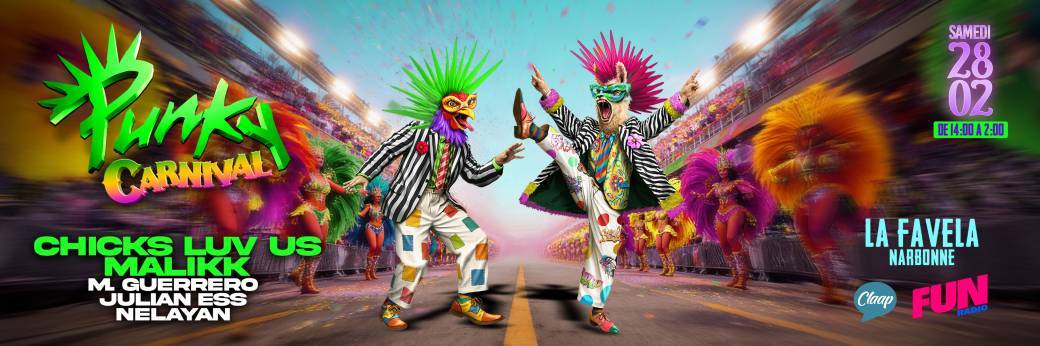PUNKY CARNIVAL @LA FAVELA