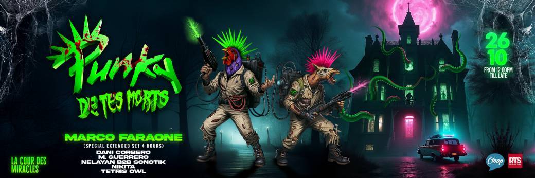 PUNKY DE TES MORTS W/ MARCO FARAONE 
