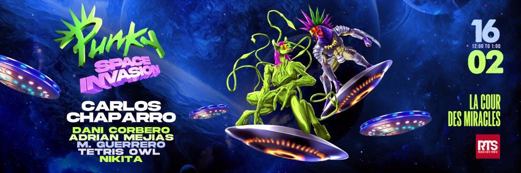 PUNKY : Space Invasion
