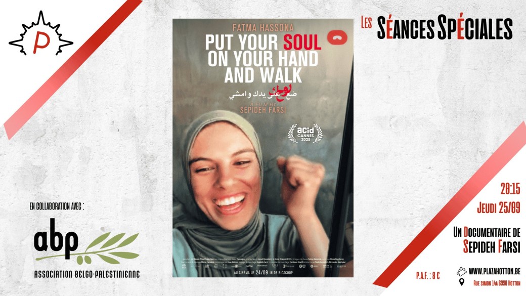 Put Your Soul On Your Hand And Walk - documentaire