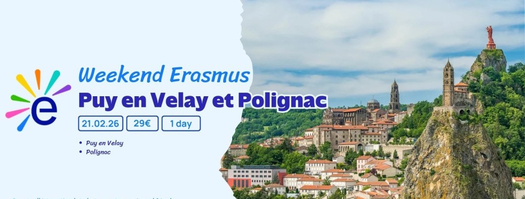 PUY181026LY | Journée Erasmus au Puy en Velay & Polignac