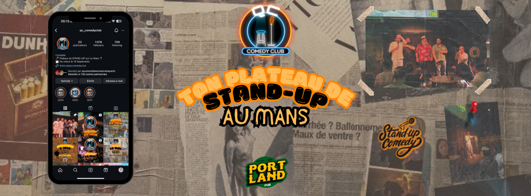 QC Comedy Club au Portland