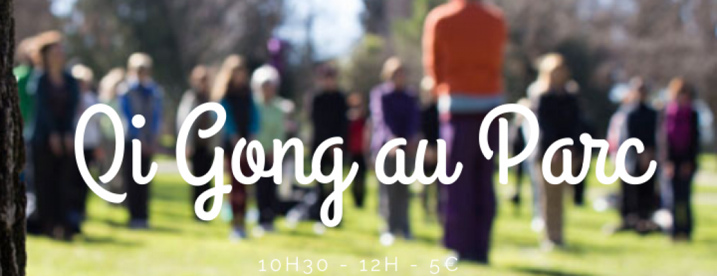 Qi Gong au parc Dimanche 24 Mai à 10h30