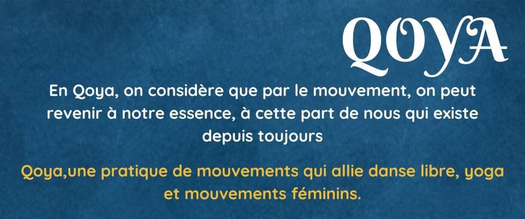 Qoya - Habiter son Corps
