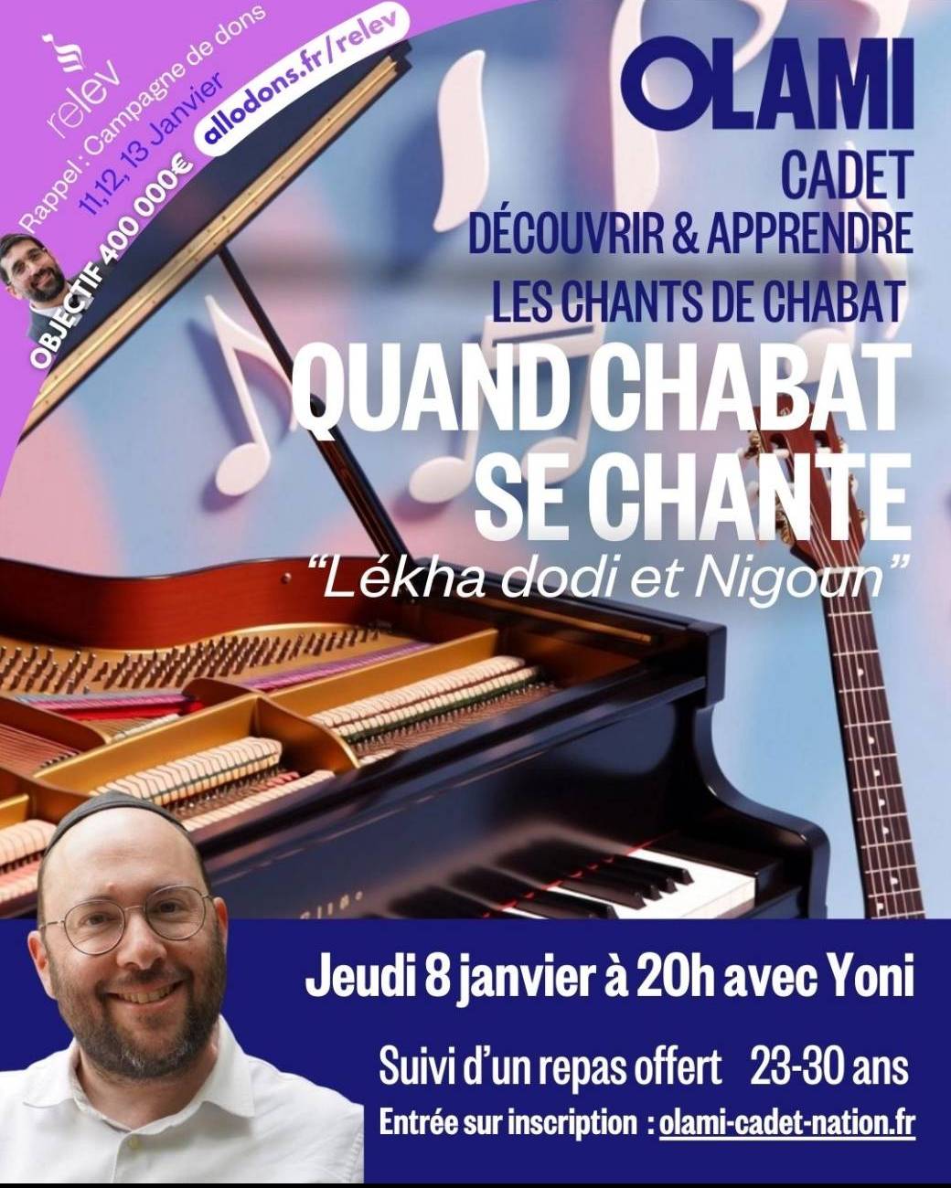 "Quand Chabat se chante" avec Yoni 