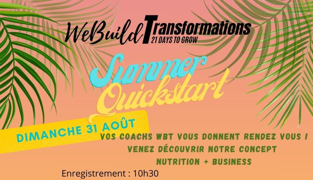 Quick Start Bordeaux - 31 août 2025