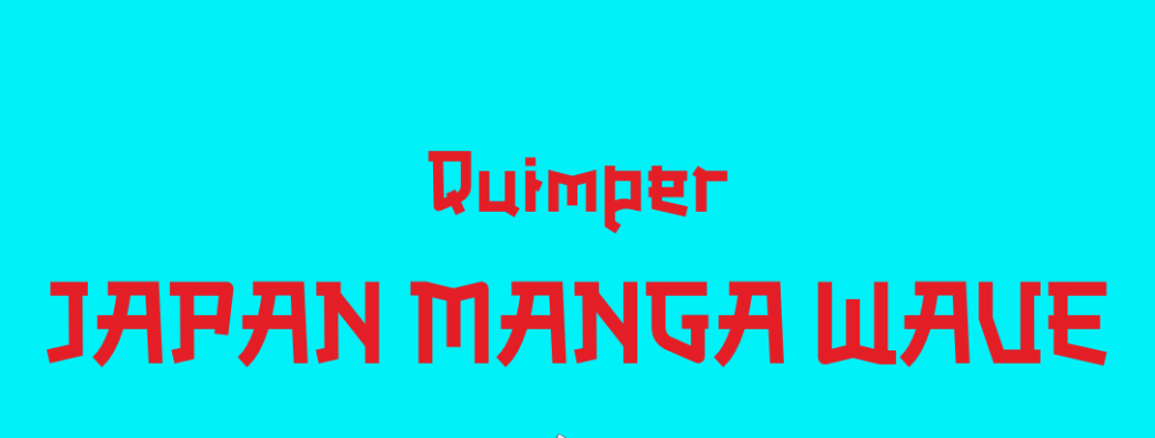 QUIMPER - JAPAN MANGA WAVE