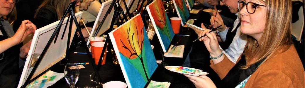 QUIMPERLÉ - Atelier Peinture - La Nuit étoilée en Bretagne