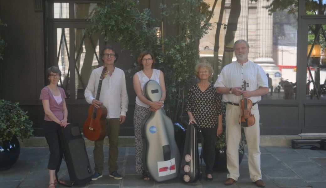 Quintette à cordes: Violons, Alto, Violoncelle& Guitare