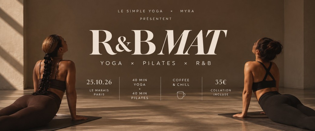 R&B MAT - Yoga Vinyasa x Pilates Mat