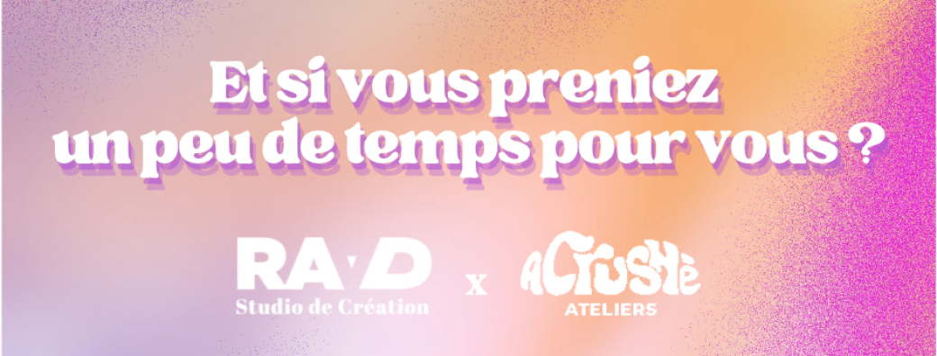 Soirée art-thérapie découverte - Raad Studio × ateliers aCrushé