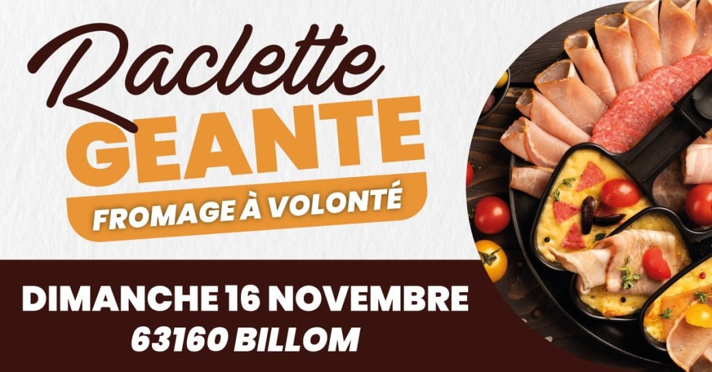 Raclette géante By Rems dépt 63