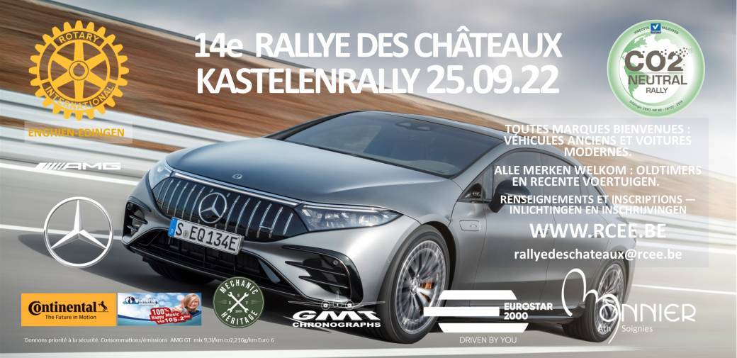Rallye des Châteaux - Kastelen rally 2022