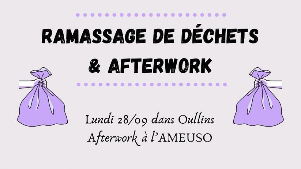Ramassage des déchets & afterwork