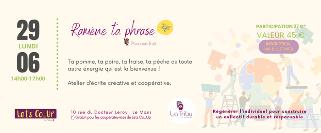 Ramène ta phrase !
