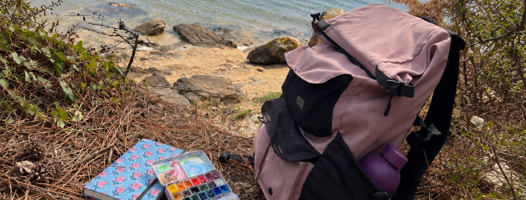 Rando aquarelle dans le Golfe du Morbihan