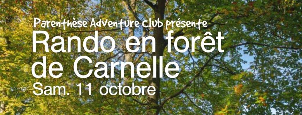 Randonnée Parenthèse en forêt de Carnelle