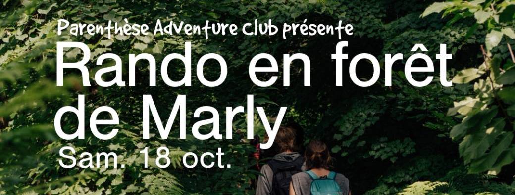 Randonnée Parenthèse en forêt de Marly