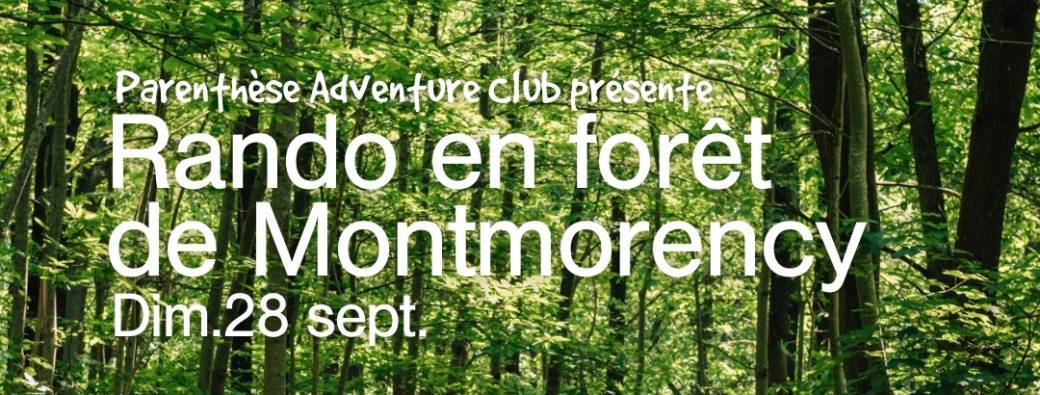 Randonnée Parenthèse en forêt de Montmorency