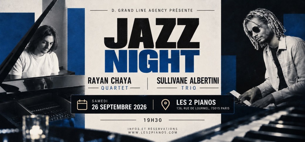 Rayan Chaya quartet et Sullivane Albertini trio