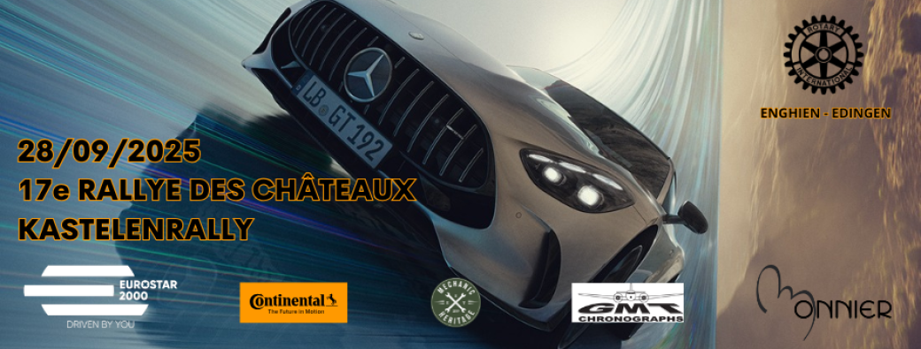 Rallye des Châteaux - Kastelenrally 2024