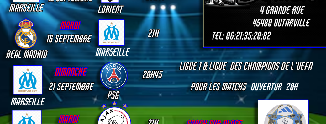 Real Madrid et Marseille