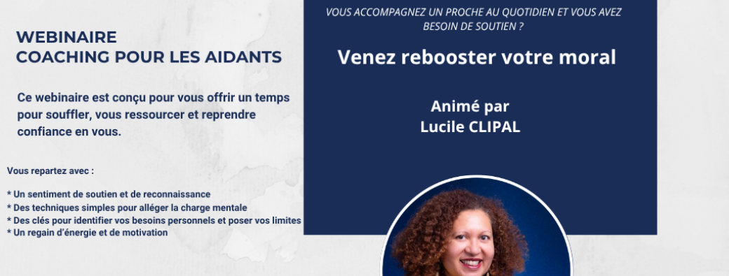 Webinaire : Rebooster le moral des aidants