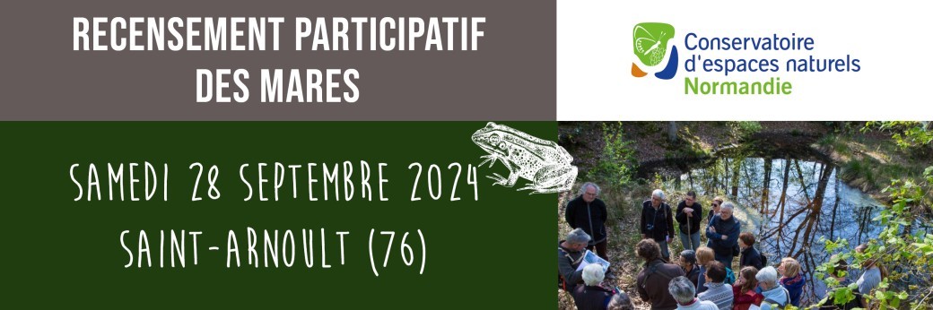Recensement participatif des mares 28/09/2024
