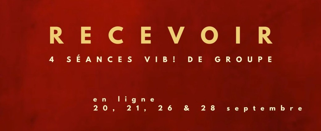 Recevoir !  Séances VIB! de groupe