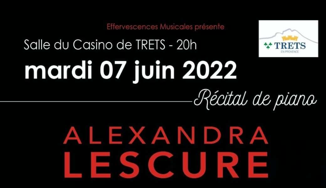 Récital de piano Alexandra Lescure